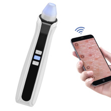 New Home Use Skin Care WiFi 500X Microscope Visual Vaccum Blackhead Remover With Camera